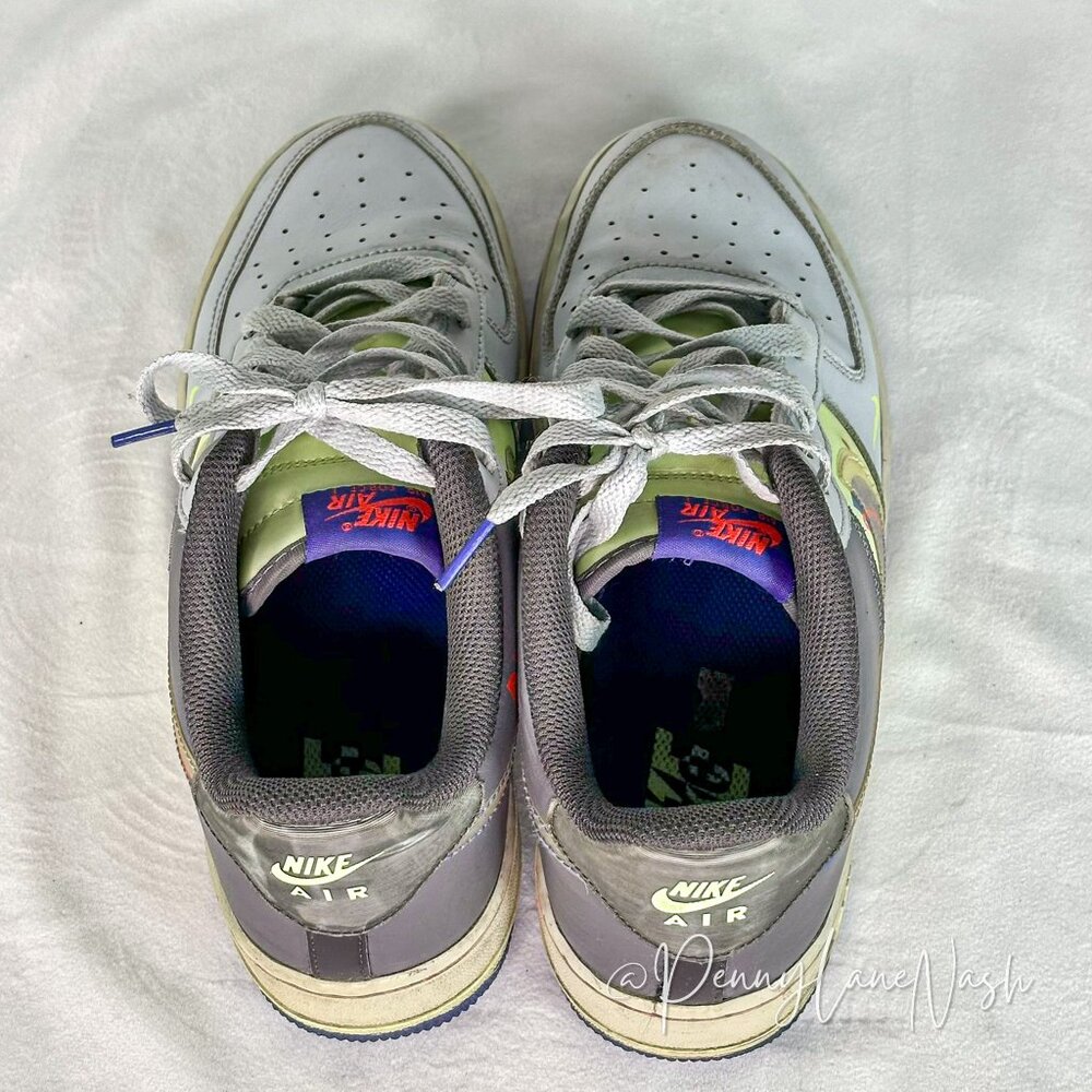 Nike Air Force 1 Low Dunk It (GS) Size 7Y- CT1628-001 - Picture 10 of 13